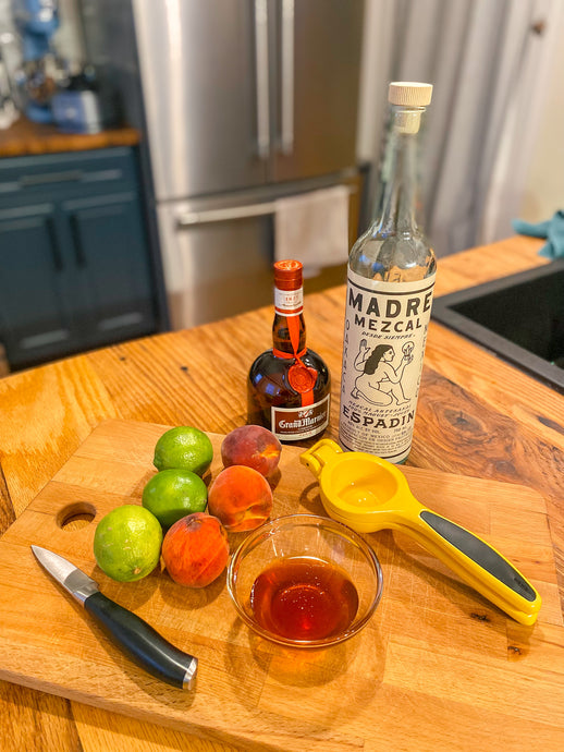 Cocktail Of The Month: Peach+Mezcal Margarita